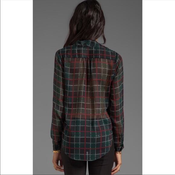 Lovers + Friends Faux Wrap Long Sleeve Top Size M - Picture 4 of 10